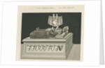 Stone - Tomb of William Crompton: sepia drawing, nd [19th cent] by John Robert Fernyhough