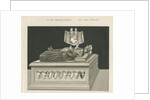 Stone - Tomb of William Crompton: sepia drawing, nd [19th cent] by John Robert Fernyhough