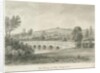 Stone - Bridge over the River Trent: sepia wash drawing, 1844 by John Buckler
