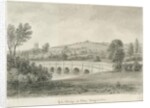 Stone - Bridge over the River Trent: sepia wash drawing, 1844 by John Buckler
