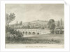 Stone - Bridge over the River Trent: sepia wash drawing, 1844 by John Buckler