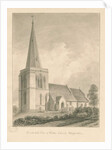 Weston-on-Trent Church by John Chessell Buckler