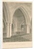 Interior of Weston-on-Trent Church by George Buckler