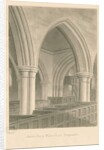 Interior of Weston-on-Trent Church by George Buckler