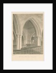 Interior of Weston-on-Trent Church by George Buckler