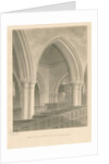 Interior of Weston-on-Trent Church by George Buckler