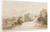 Sedgley - The Ellowes: sepia wash drawing, 1844 by Henry James Noyes
