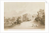 Sedgley - The Ellowes: sepia wash drawing, 1844 by Henry James Noyes