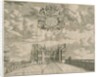 Trentham Hall: engraving, nd [1686] by Michael Burghers