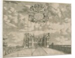 Trentham Hall: engraving, nd [1686] by Michael Burghers