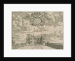 Trentham Hall: engraving, nd [1686] by Michael Burghers