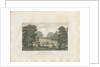 Trentham Hall: engraving by Frederick Calvert