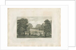Trentham Hall: engraving by Frederick Calvert