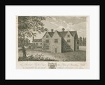 Streethay Hall: engraving by Stebbing Shaw