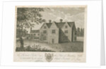 Streethay Hall: engraving by Stebbing Shaw