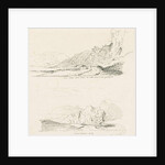 Wetton Mill: pen and ink drawing by Thomas Peploe Wood