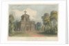 Trentham - The Mausoleum: coloured lithograph, nd [c 1824] by John Gendall