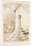Talke - Ancient Market Cross by Thomas Peploe Wood