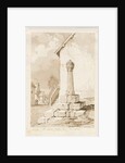 Talke - Ancient Market Cross by Thomas Peploe Wood