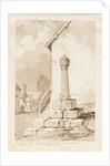 Talke - Ancient Market Cross by Thomas Peploe Wood