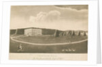 Trentham Hall: aquatint engraving, nd [c 1825] by School English