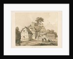 Whittington Hall: pen and wash drawing, 1838 by Thomas Peploe Wood