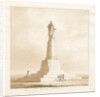 Trentham - Monument to Duke of Sutherland: pen and wash drawing, 1838 by Thomas Peploe Wood