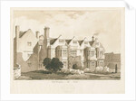Whittington Hall: pen and wash drawing, 1836 by Thomas Peploe Wood
