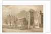 Willenhall Church: sepia drawing, nd [1844] by Henry James Noyes