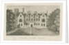 Tamworth - The Moat House: engraving, nd [1762-1802] by Stebbing Shaw
