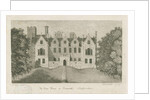 Tamworth - The Moat House: engraving, nd [1762-1802] by Stebbing Shaw