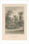 Tamworth Castle: sepia wash drawing, 1838 by John Buckler