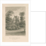 Tamworth Castle: sepia wash drawing, 1838 by John Buckler