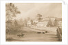 Trysull Mill: sepia wash drawing, 1844 by Henry James Noyes