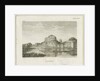 Tamworth Castle: engraving, nd [c 1798] by John Walker