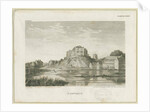 Tamworth Castle: engraving, nd [c 1798] by John Walker