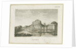 Tamworth Castle: engraving, nd [c 1798] by John Walker