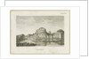Tamworth Castle: engraving, nd [c 1798] by John Walker