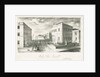 Wolstanton - 'Wesley Place, Tunstall': lithograph by School English