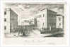 Wolstanton - 'Wesley Place, Tunstall': lithograph by School English