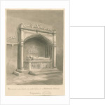 Wolstanton Church - Monument by John Buckler