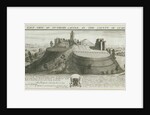 Tutbury Castle - East View by Samuel Buck