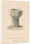 Font in Tamworth Church by John Buckler