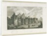 Tutbury Castle - Castle-Yard: engraving, nd [c 1830] by Frederick Calvert