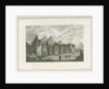 Tutbury Castle - Castle-Yard: engraving, nd [c 1830] by Frederick Calvert