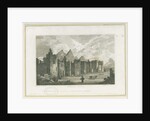 Tutbury Castle - Castle-Yard: engraving, nd [c 1830] by Frederick Calvert