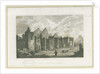 Tutbury Castle - Castle-Yard: engraving, nd [c 1830] by Frederick Calvert