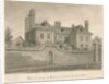 Wolverhampton - The Deanery House: sepia drawing, 1837 by John Buckler