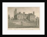 Wolverhampton - The Deanery House: sepia drawing, 1837 by John Buckler