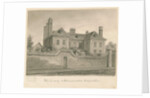 Wolverhampton - The Deanery House: sepia drawing, 1837 by John Buckler